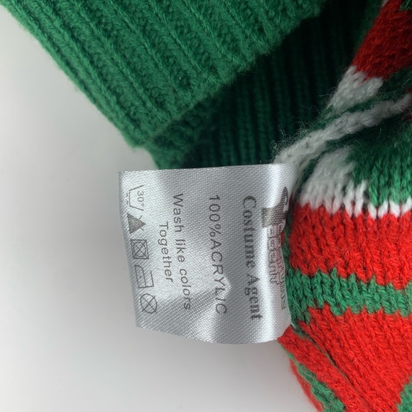 Let’s Get Baked Gingerbread Christmas Sweater Green Ugly Christmas Sweater - Picture 8 of 11